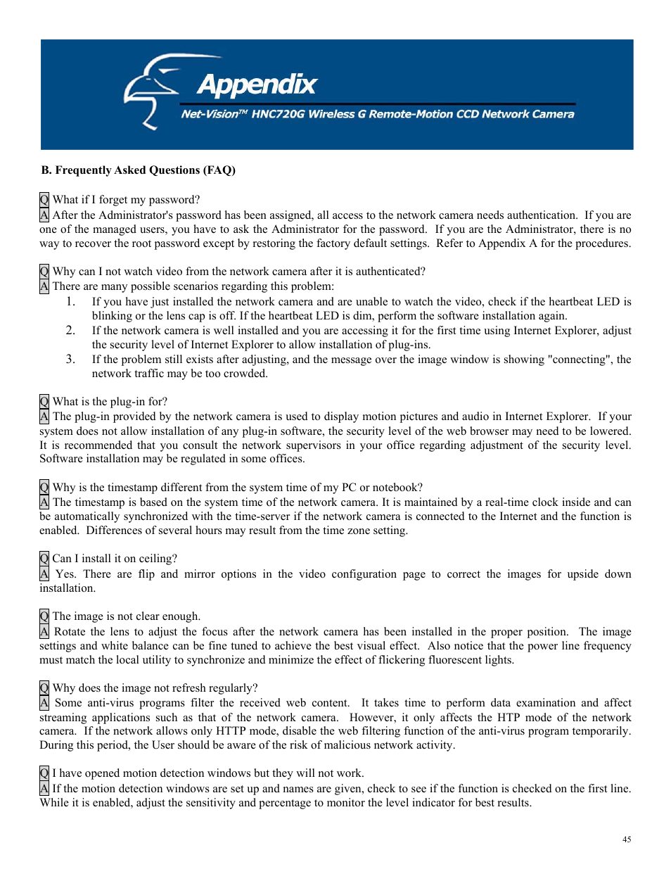 Hawking Technology HNC720G User Manual | Page 45 / 65