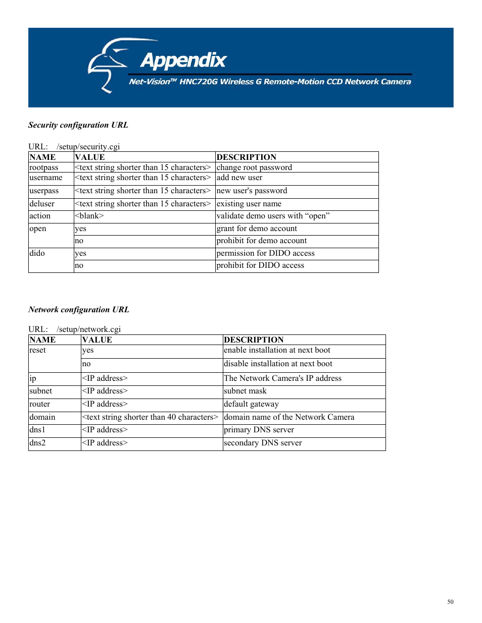 Hawking Technology HNC720G User Manual | Page 50 / 65
