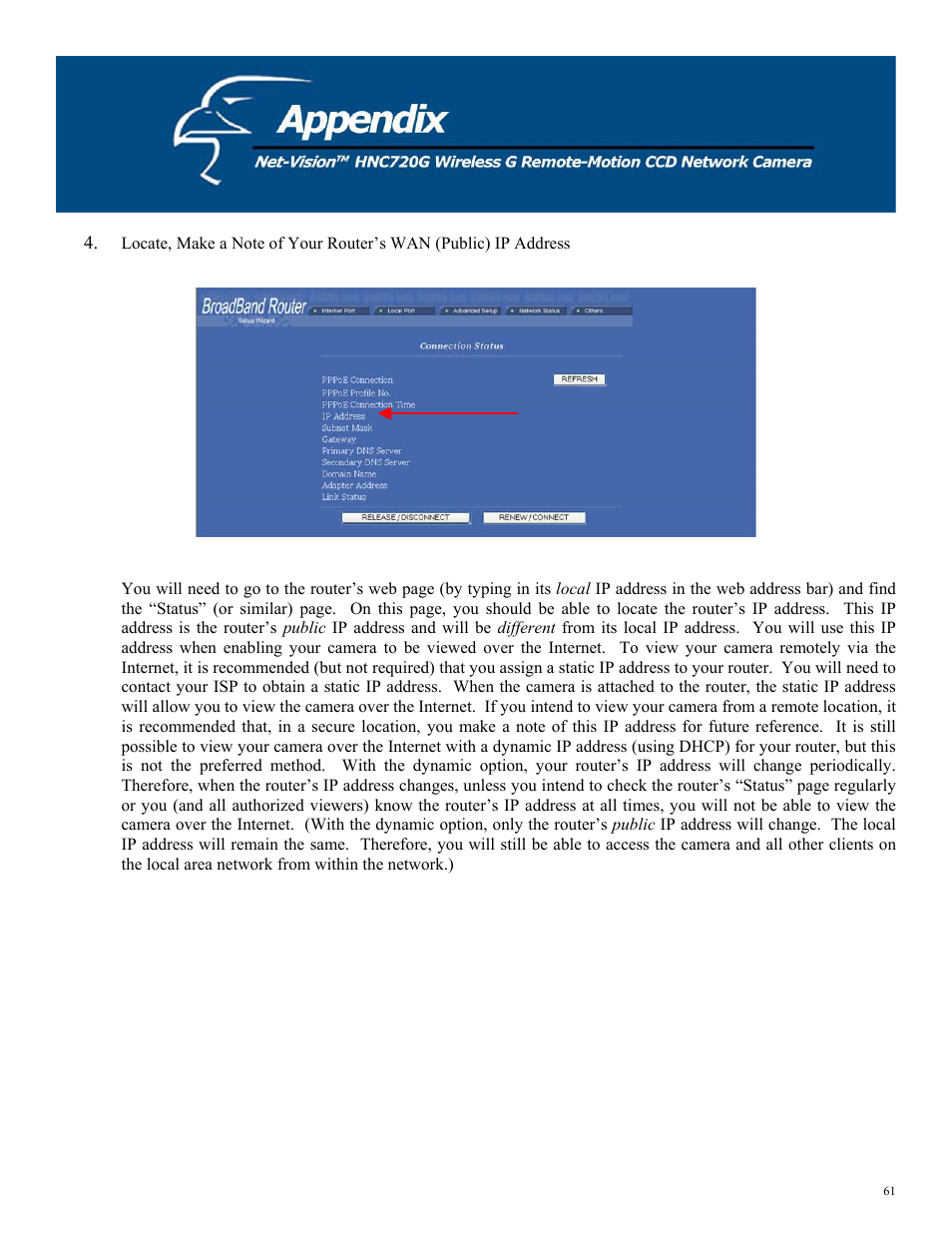 Hawking Technology HNC720G User Manual | Page 61 / 65