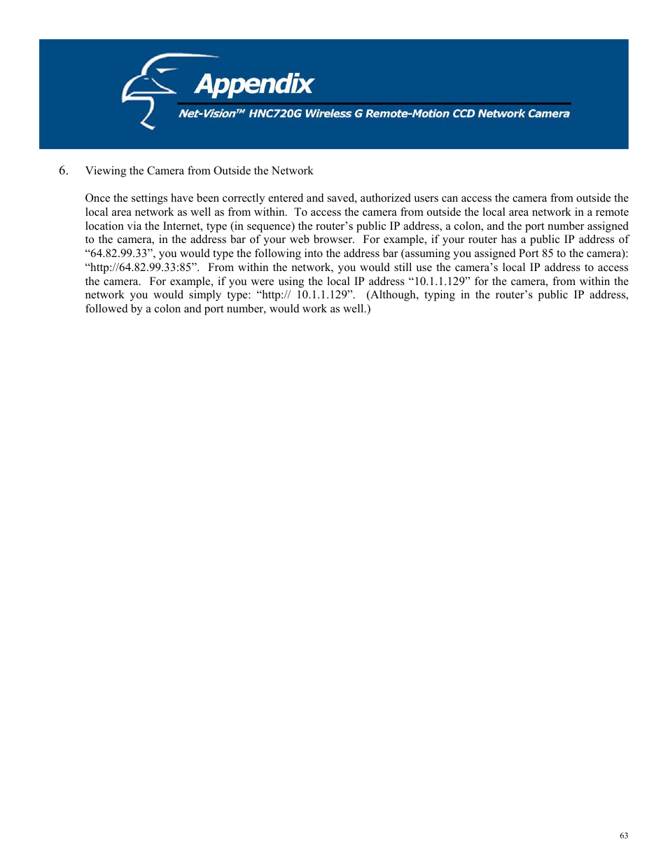 Hawking Technology HNC720G User Manual | Page 63 / 65