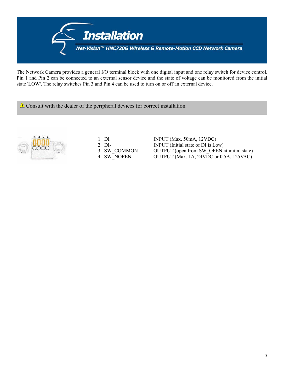 Hawking Technology HNC720G User Manual | Page 8 / 65