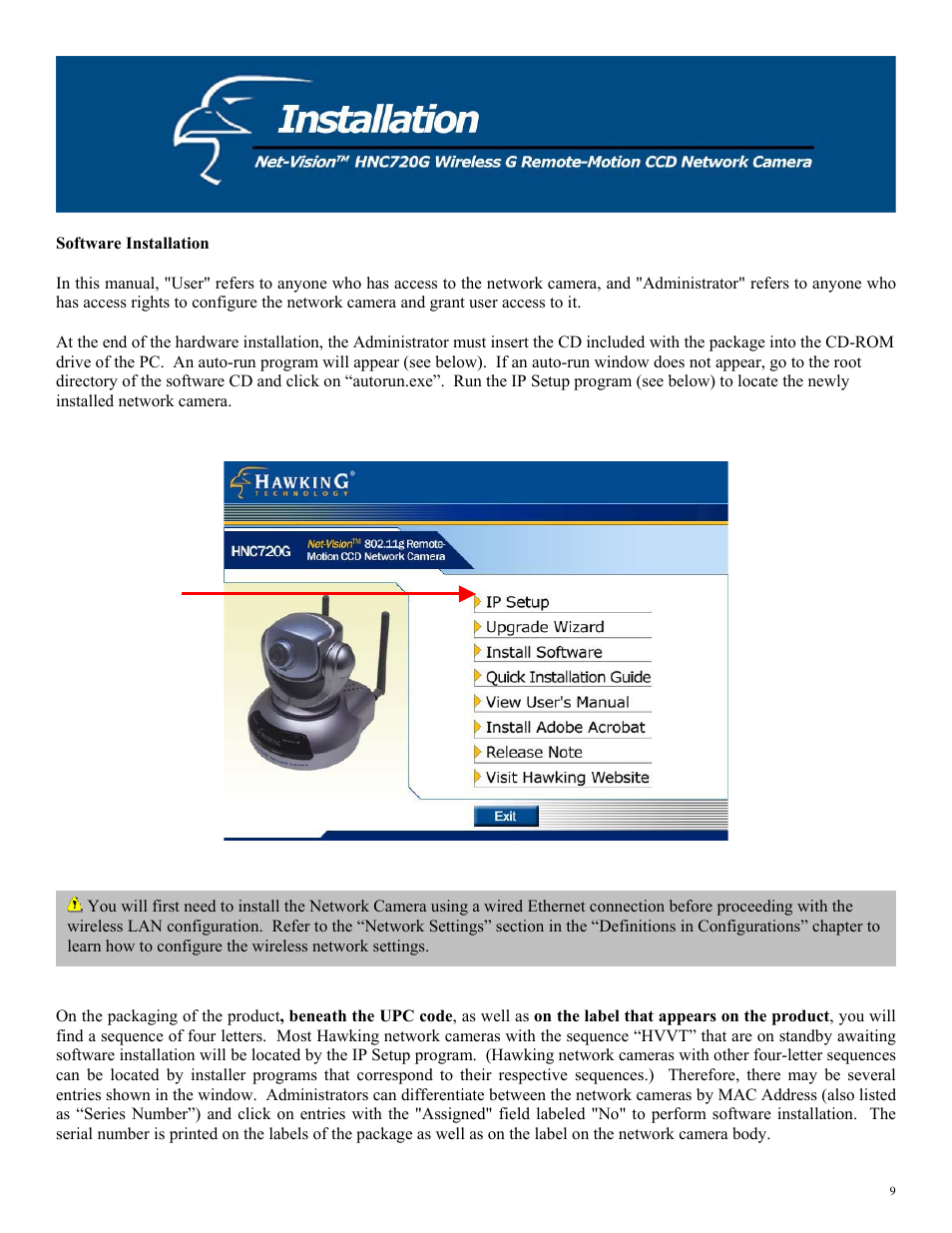 Hawking Technology HNC720G User Manual | Page 9 / 65