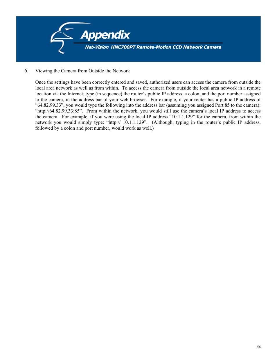 Hawking Technology HNC700PT User Manual | Page 56 / 58