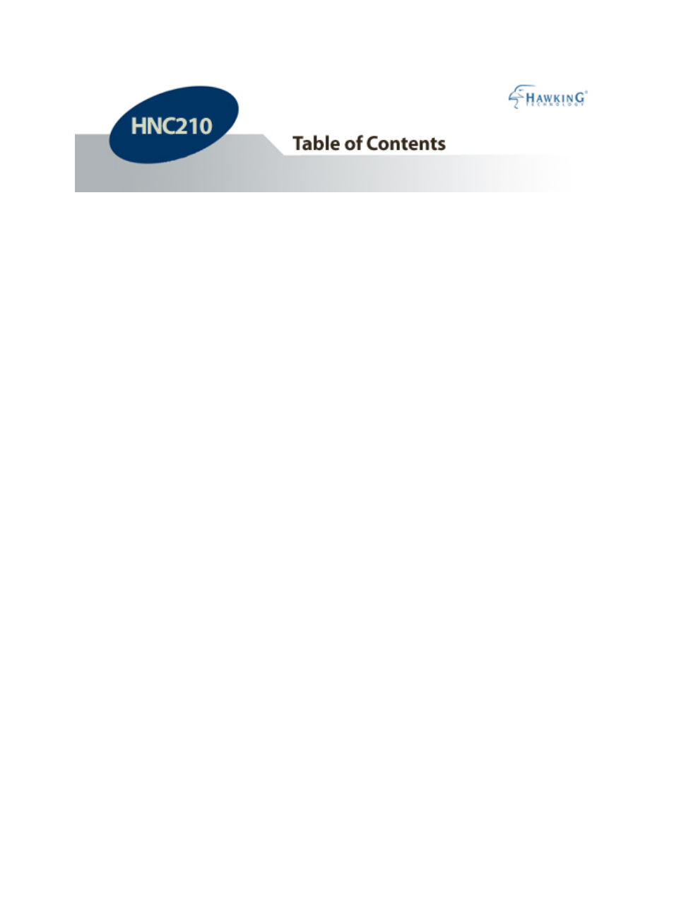 Hawking Technology HNC210 User Manual | Page 2 / 24