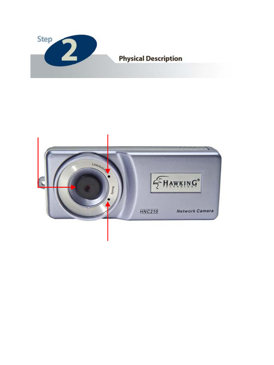 Front panel, Leds | Hawking Technology HNC210 User Manual | Page 5 / 24