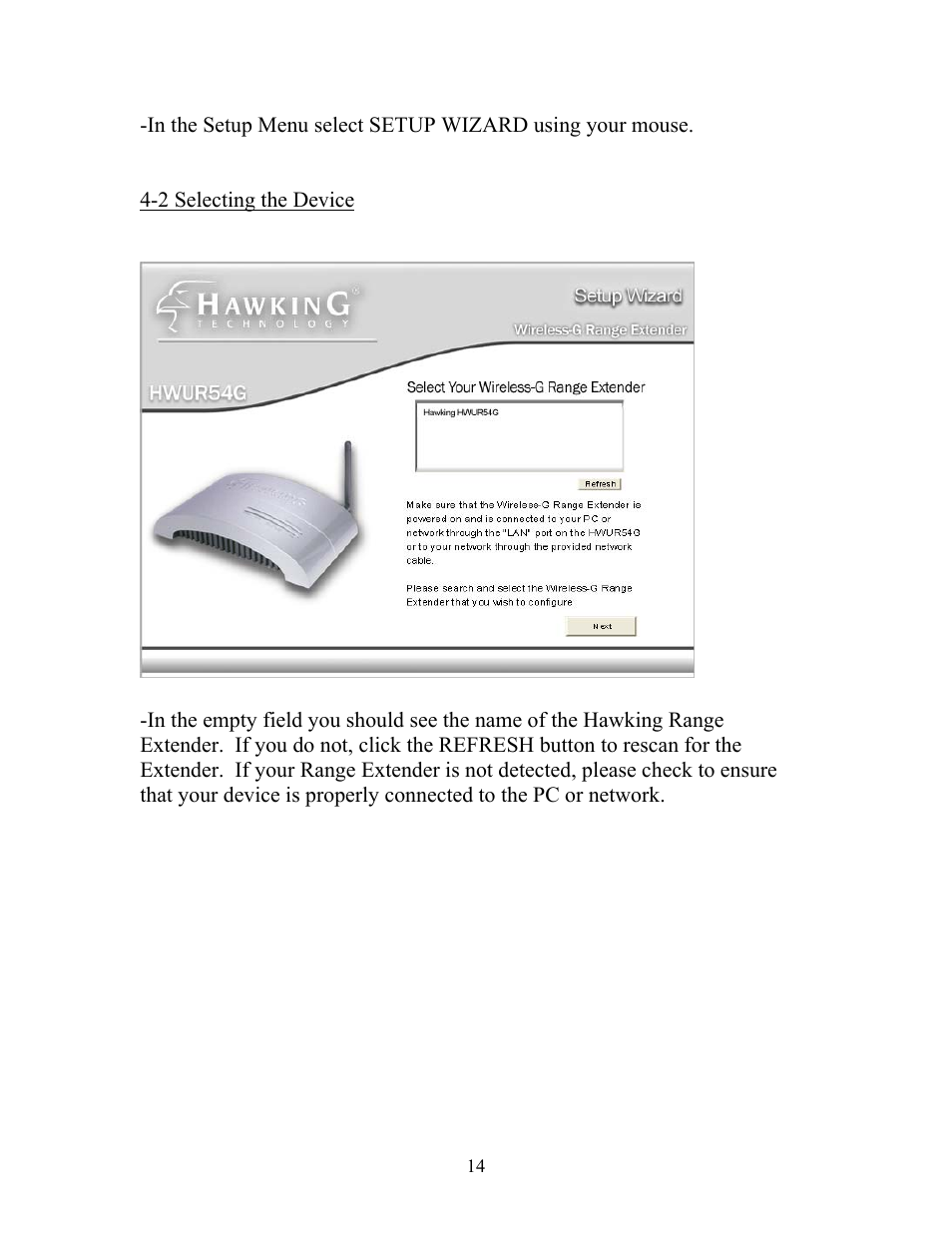 Hawking Technology HWUR54G User Manual | Page 14 / 29