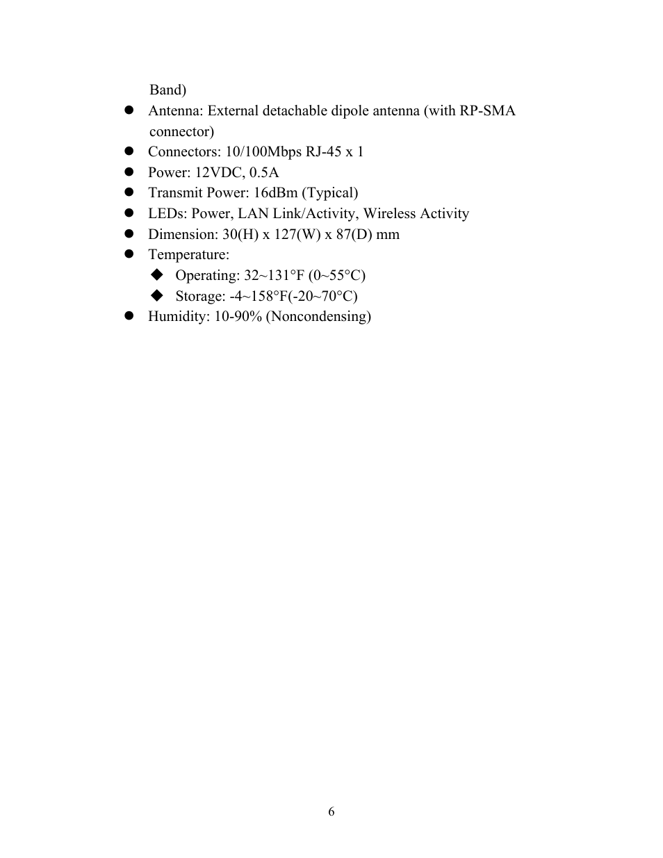 Hawking Technology HWUR54G User Manual | Page 6 / 29