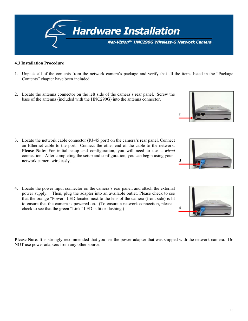 Hawking Technology HNC290G User Manual | Page 10 / 77