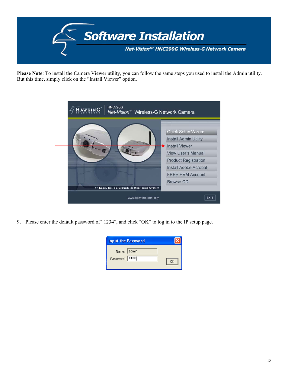 Hawking Technology HNC290G User Manual | Page 15 / 77