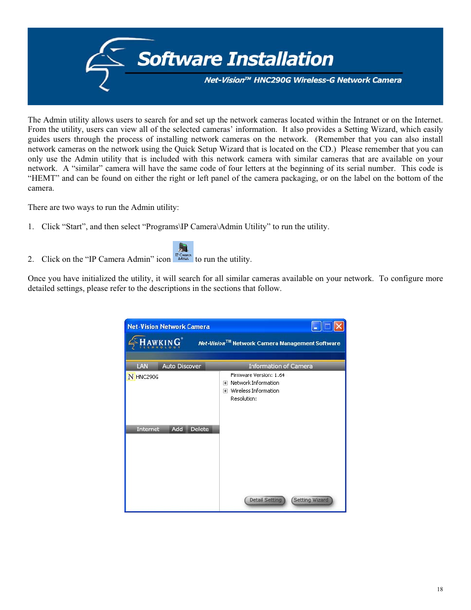 Hawking Technology HNC290G User Manual | Page 18 / 77