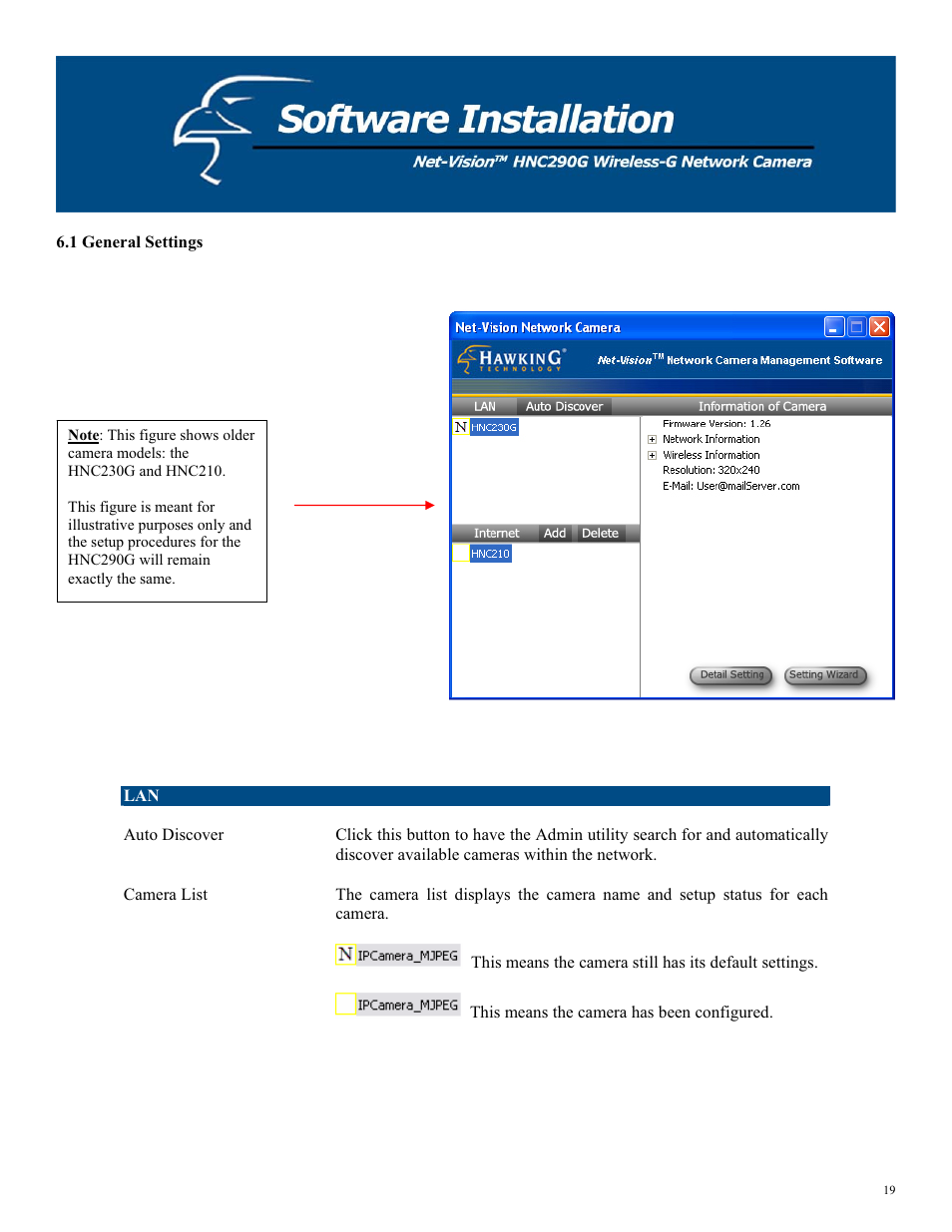 Hawking Technology HNC290G User Manual | Page 19 / 77