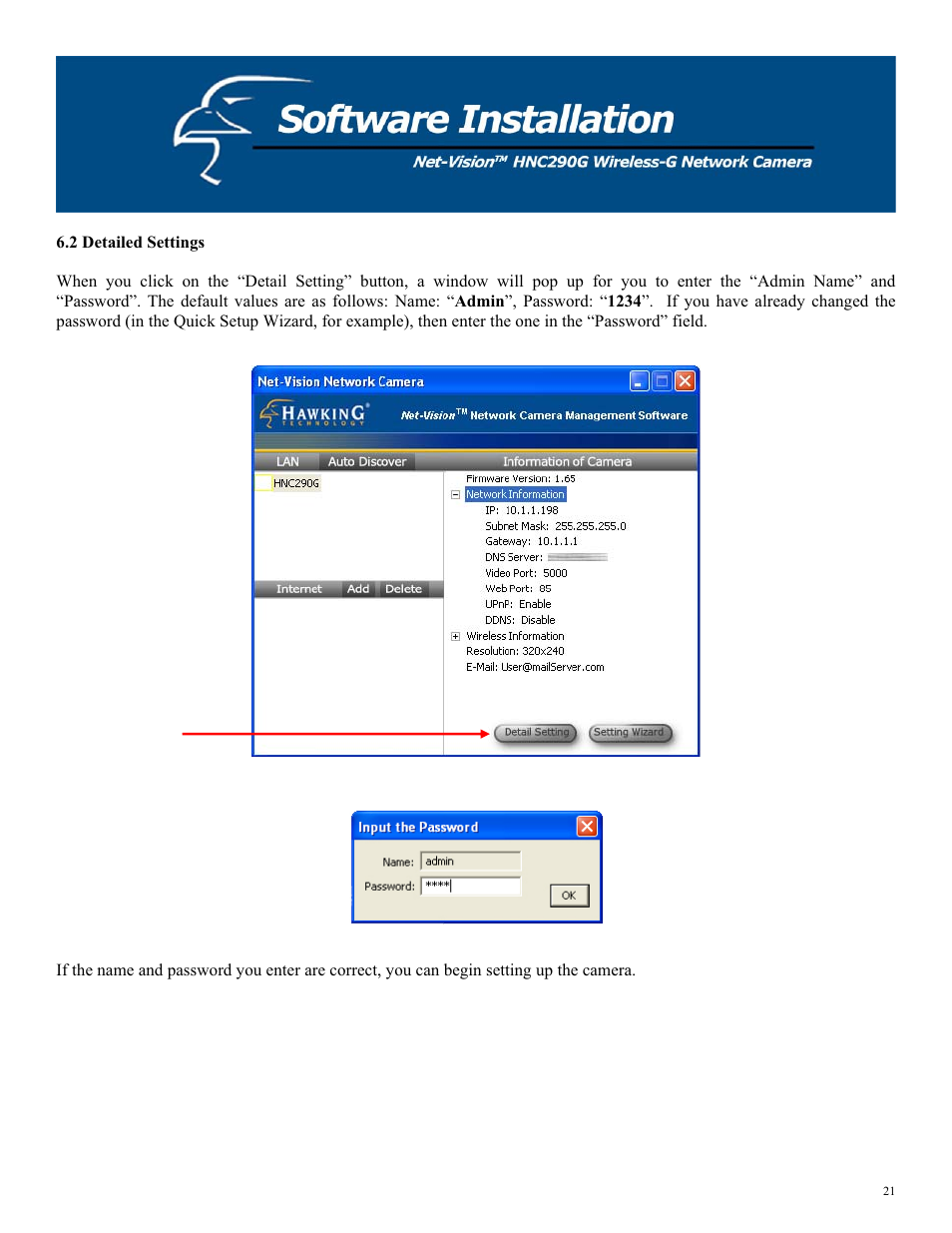 Hawking Technology HNC290G User Manual | Page 21 / 77