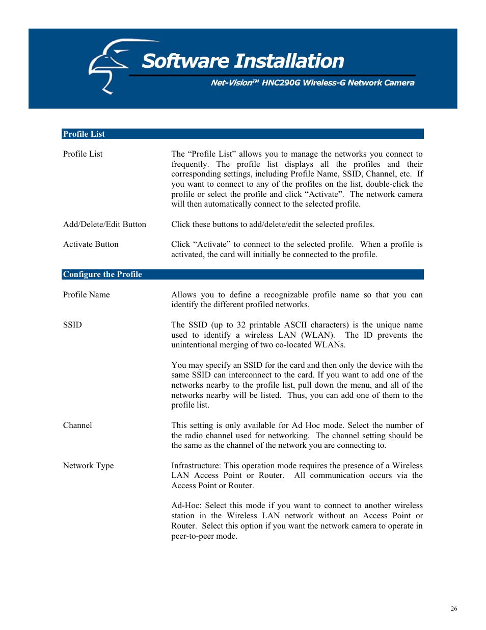 Hawking Technology HNC290G User Manual | Page 26 / 77