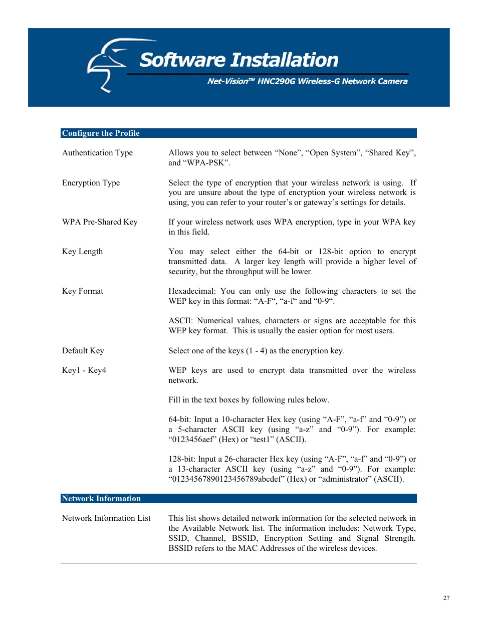 Hawking Technology HNC290G User Manual | Page 27 / 77