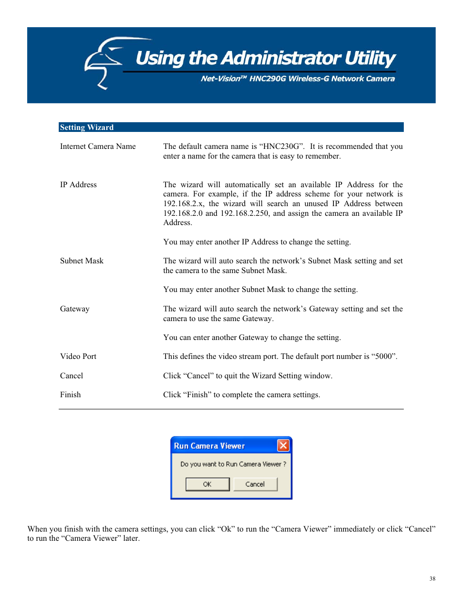 Hawking Technology HNC290G User Manual | Page 38 / 77