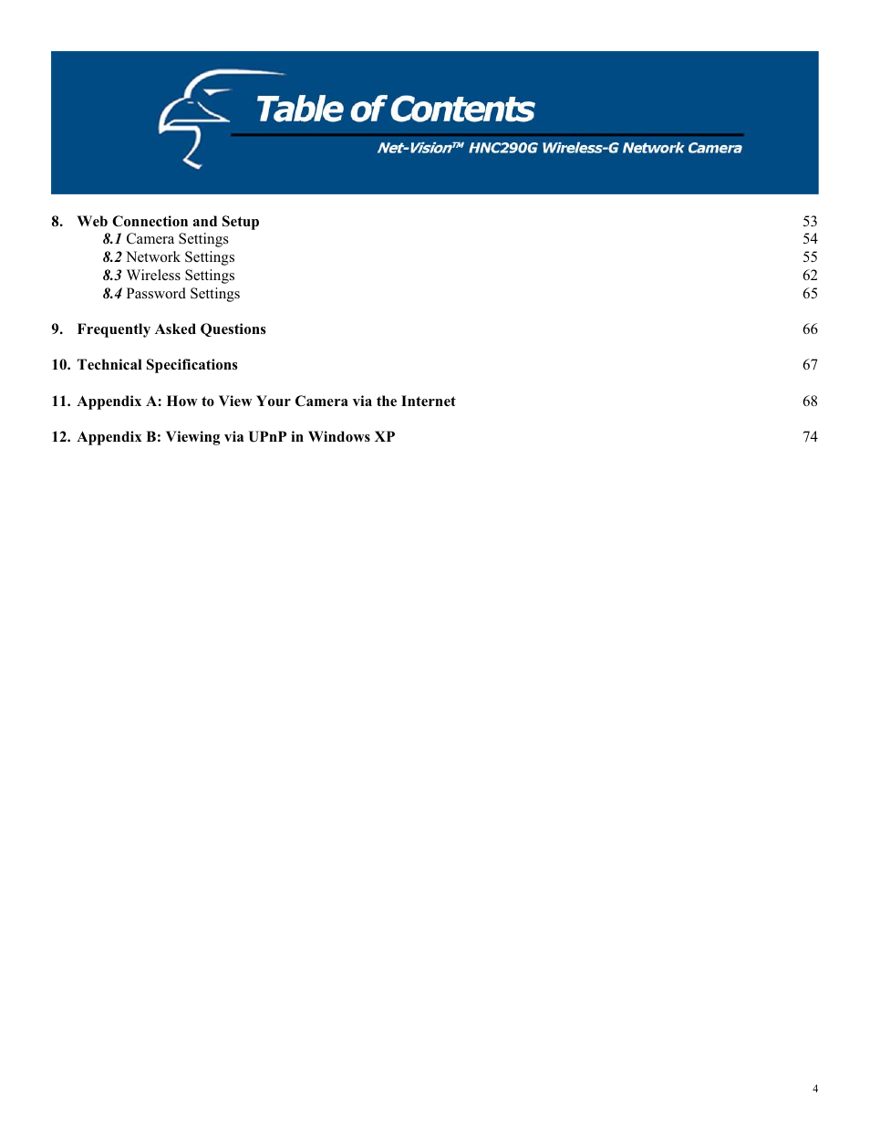 Hawking Technology HNC290G User Manual | Page 4 / 77