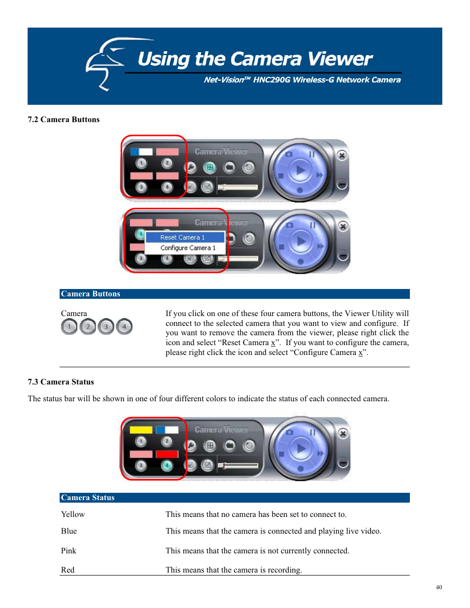 Hawking Technology HNC290G User Manual | Page 40 / 77