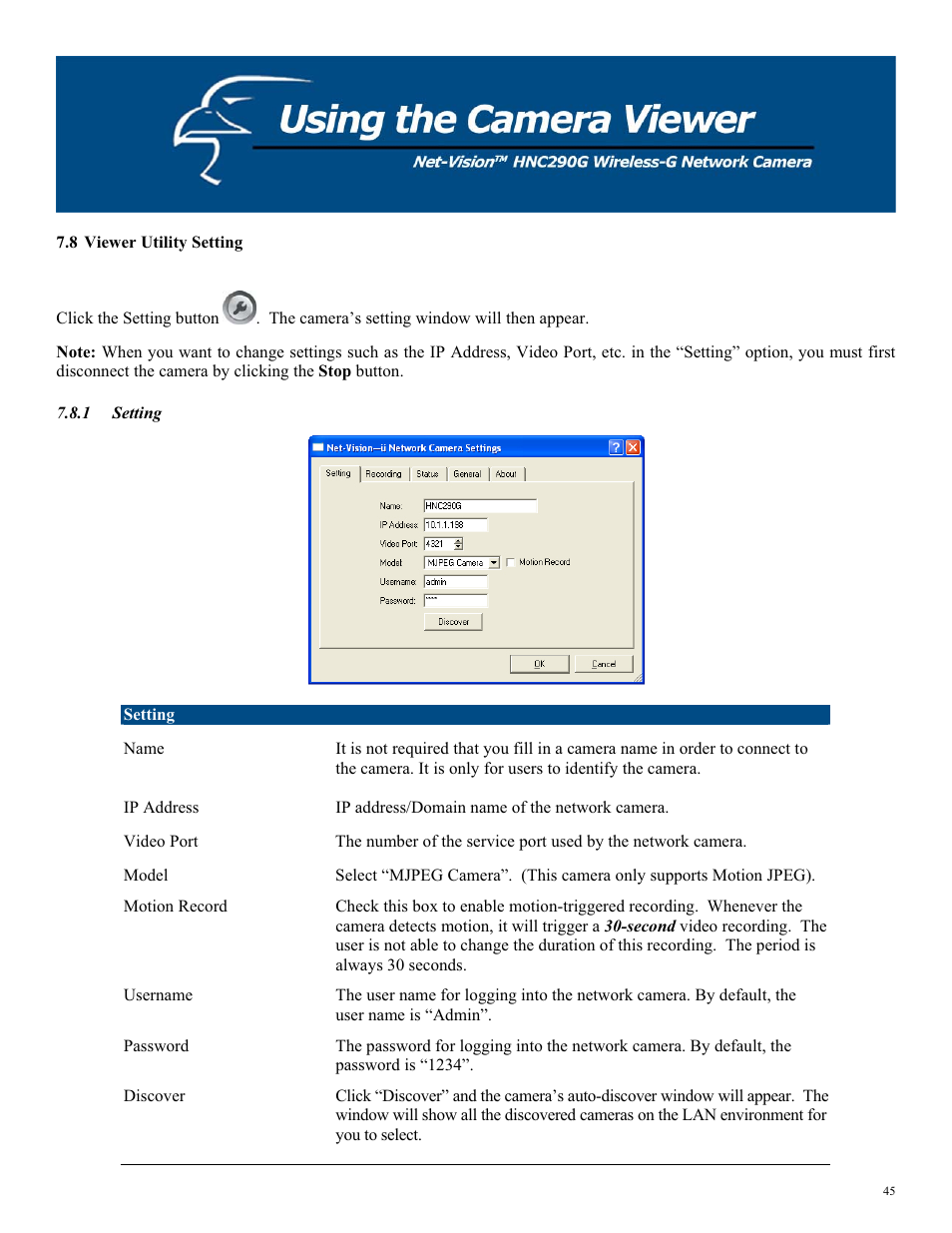 Hawking Technology HNC290G User Manual | Page 45 / 77