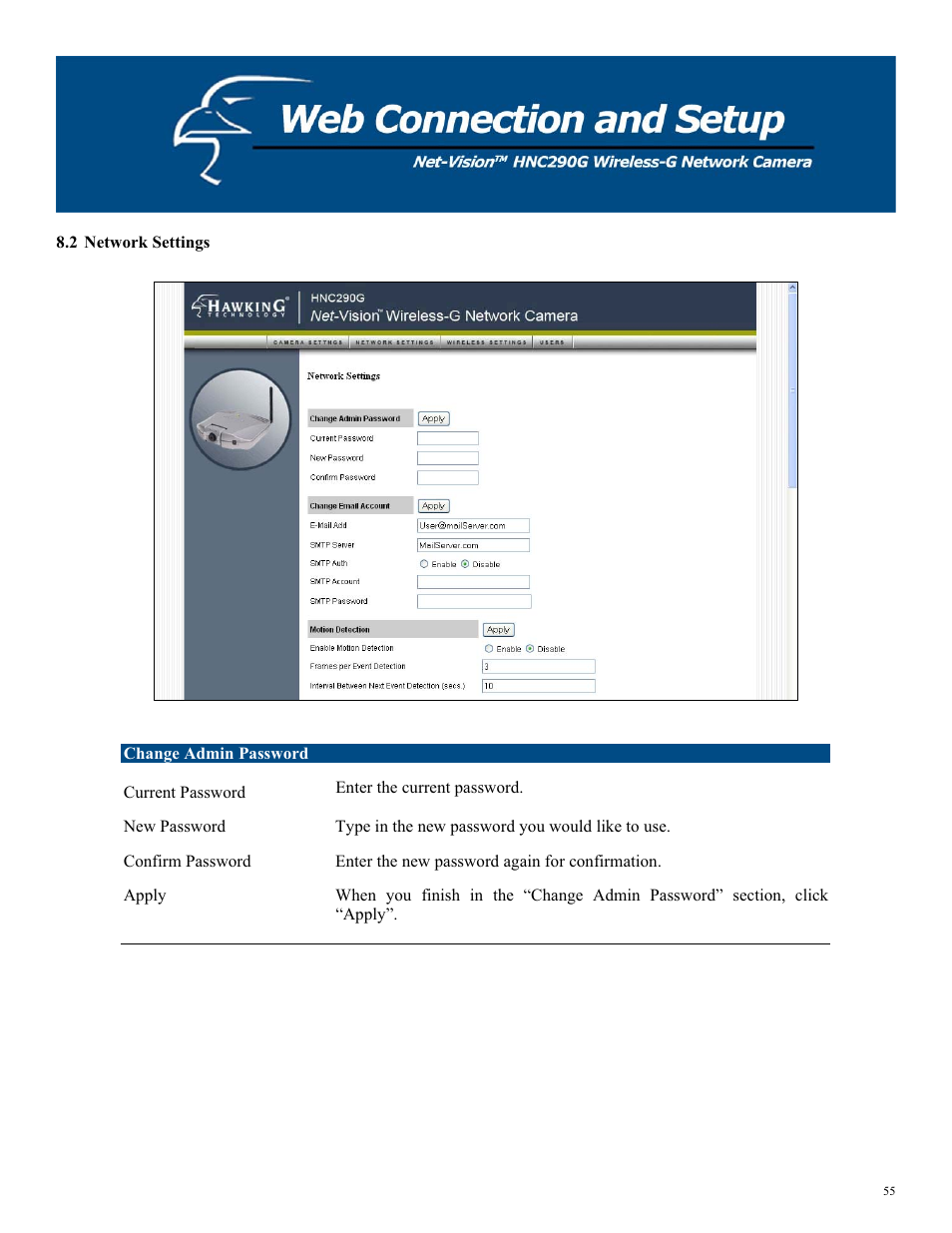 Hawking Technology HNC290G User Manual | Page 55 / 77