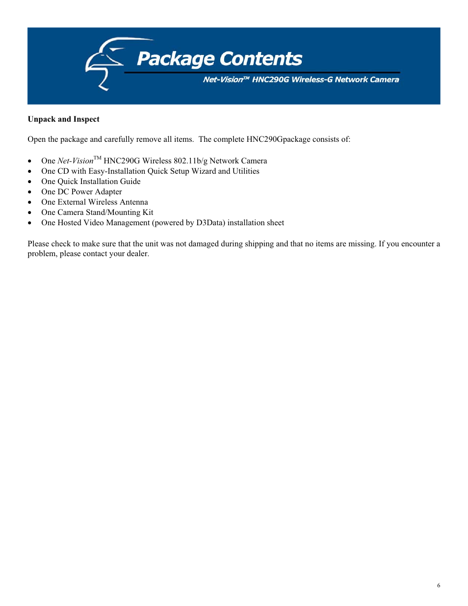 Hawking Technology HNC290G User Manual | Page 6 / 77