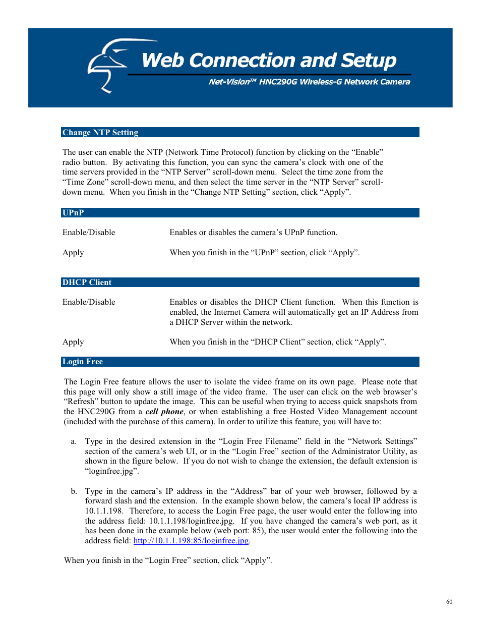 Hawking Technology HNC290G User Manual | Page 60 / 77