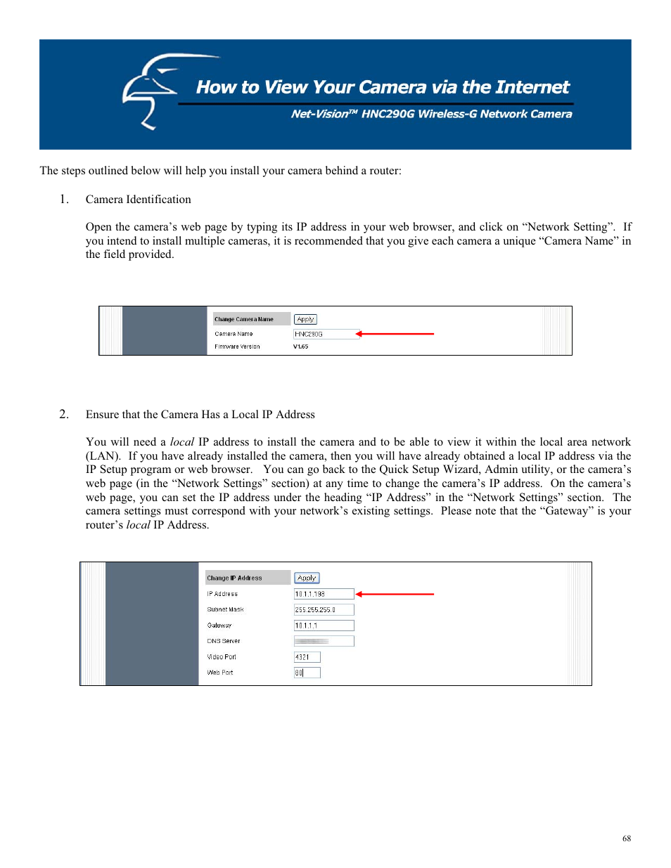 Hawking Technology HNC290G User Manual | Page 68 / 77