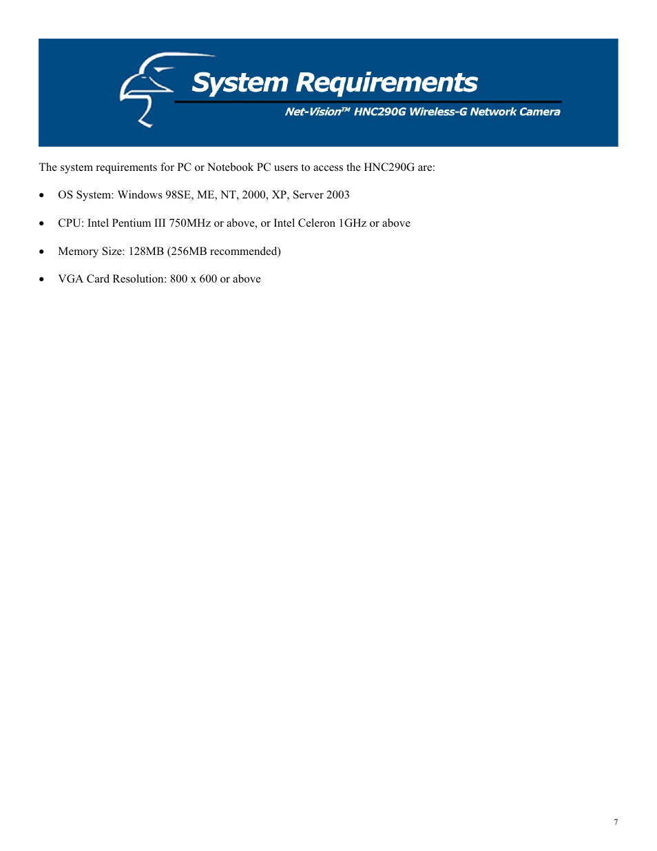 Hawking Technology HNC290G User Manual | Page 7 / 77