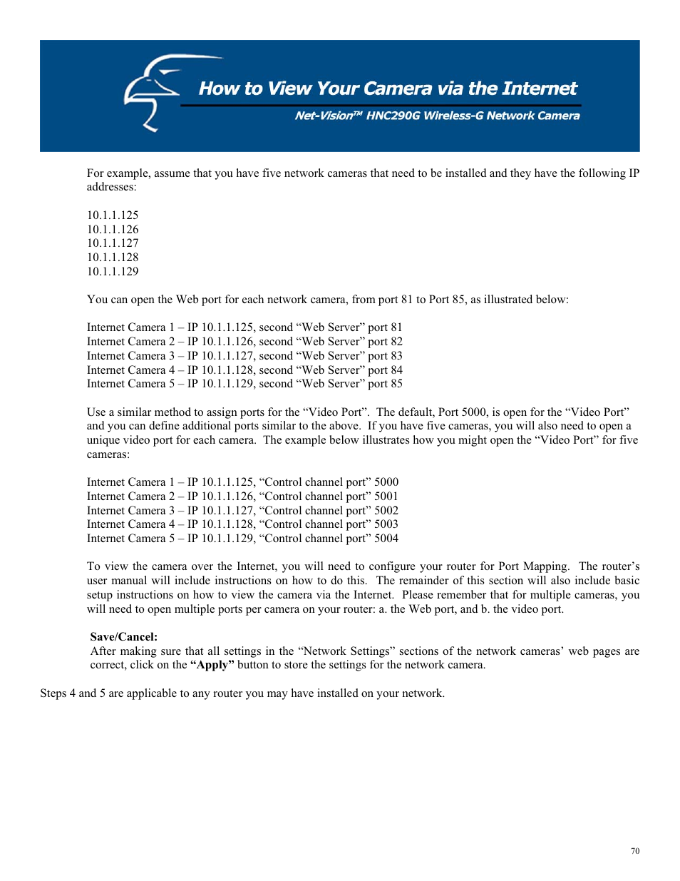Hawking Technology HNC290G User Manual | Page 70 / 77
