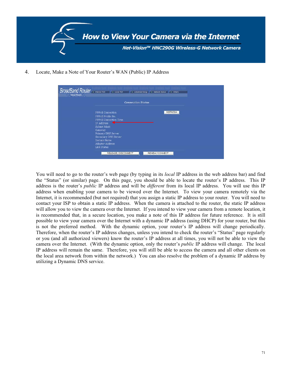Hawking Technology HNC290G User Manual | Page 71 / 77