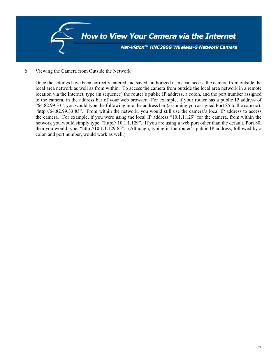 Hawking Technology HNC290G User Manual | Page 73 / 77