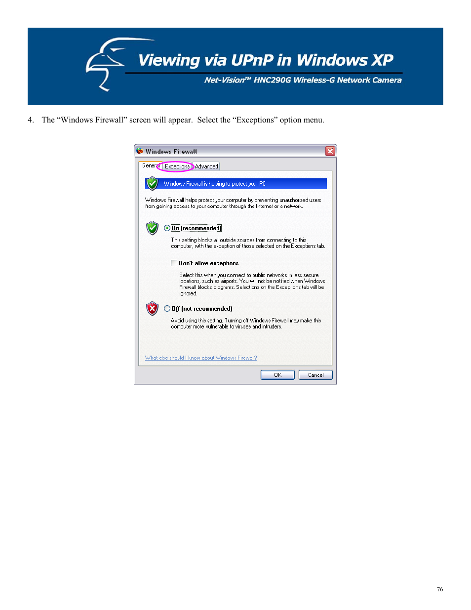 Hawking Technology HNC290G User Manual | Page 76 / 77