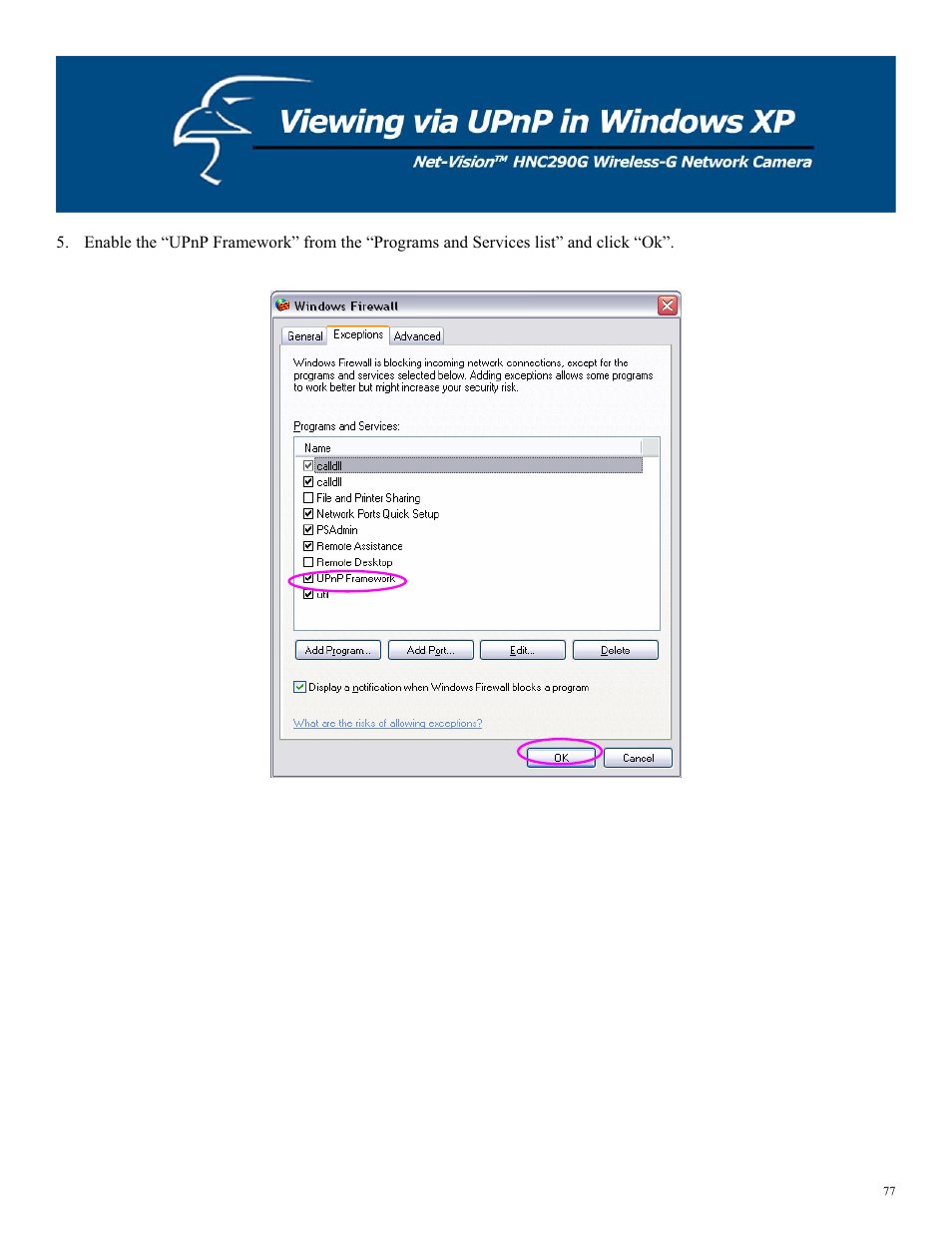 Hawking Technology HNC290G User Manual | Page 77 / 77