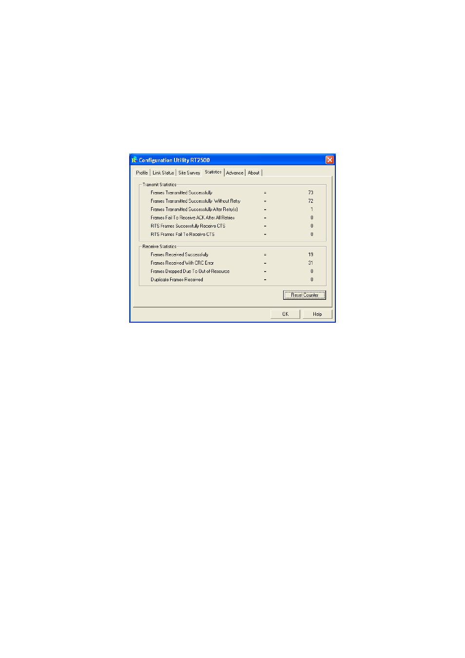 4 statistics, 5 advance | Hawking Technology HWC54D User Manual | Page 20 / 25