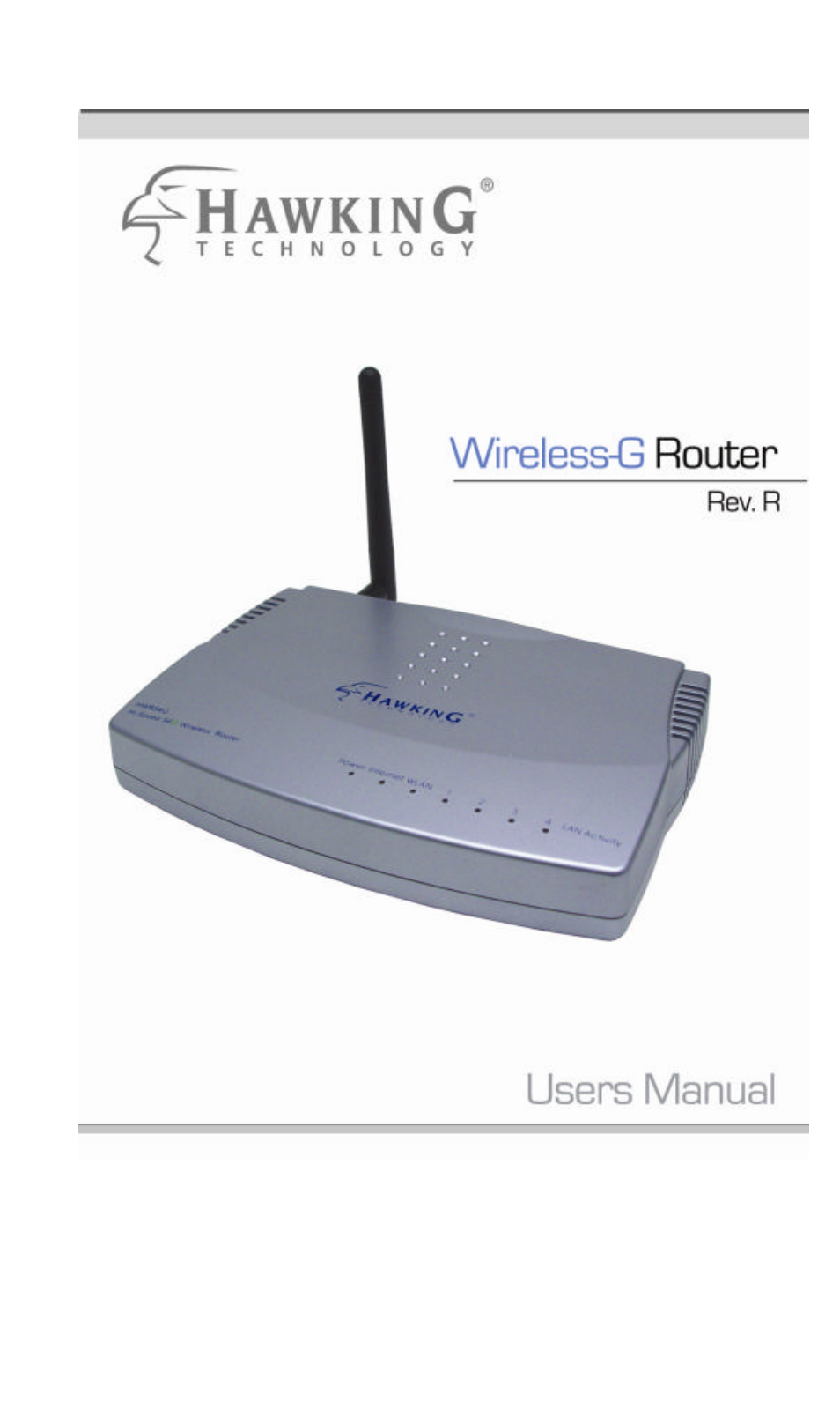 Hawking Technology Wireless-G Router User Manual | 56 pages