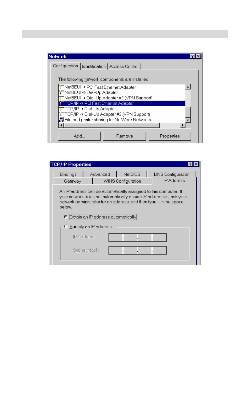 Checking tcp/ip settings - windows 98/me | Hawking Technology Wireless-G Router User Manual | Page 37 / 56