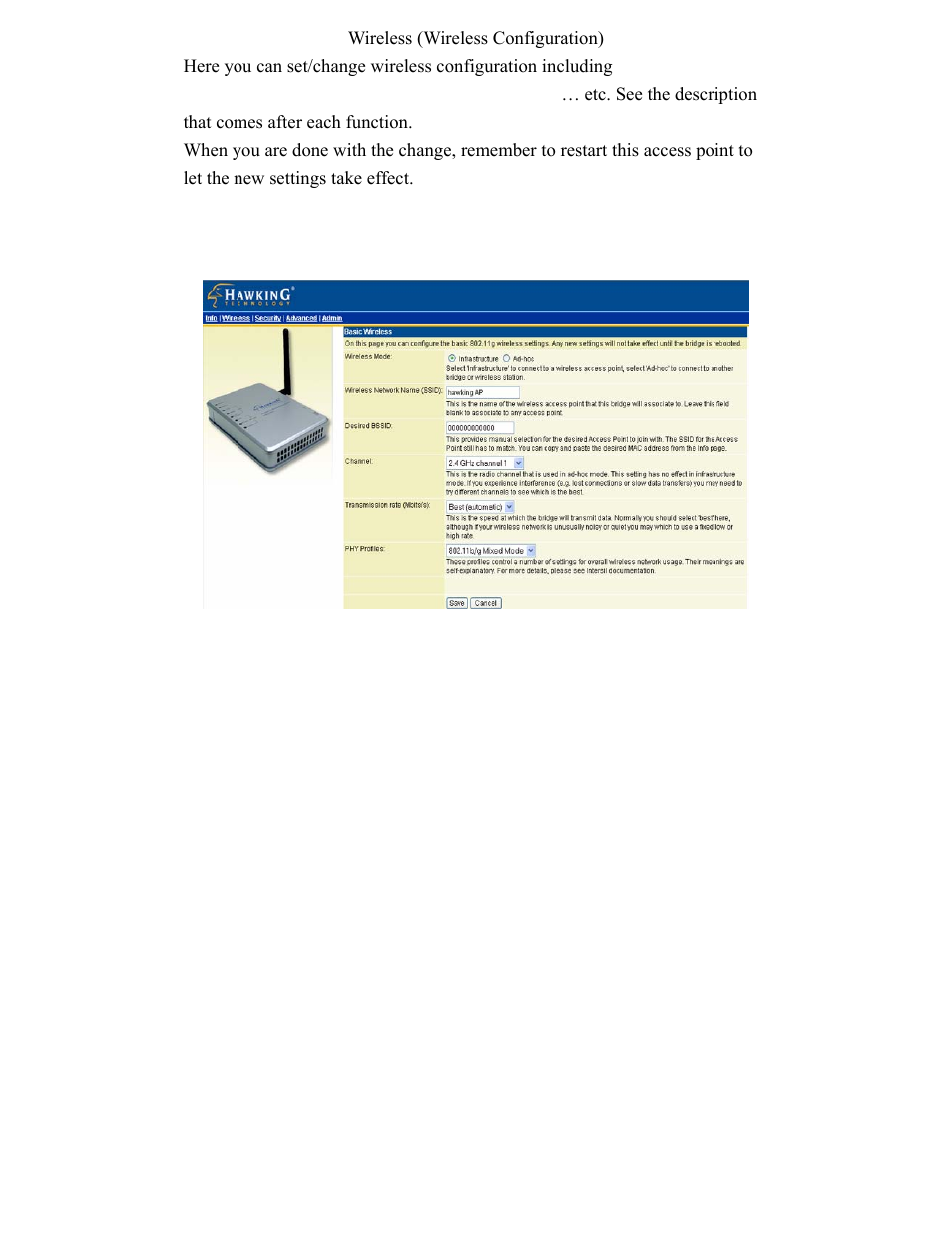 Hawking Technology HWBA54G User Manual | Page 29 / 36