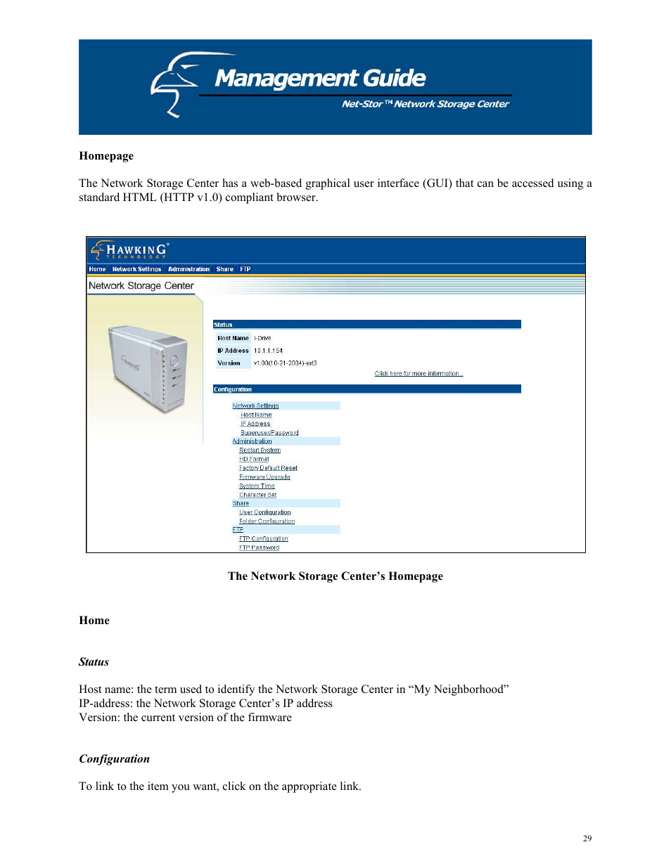 Hawking Technology HNAS1 User Manual | Page 29 / 53