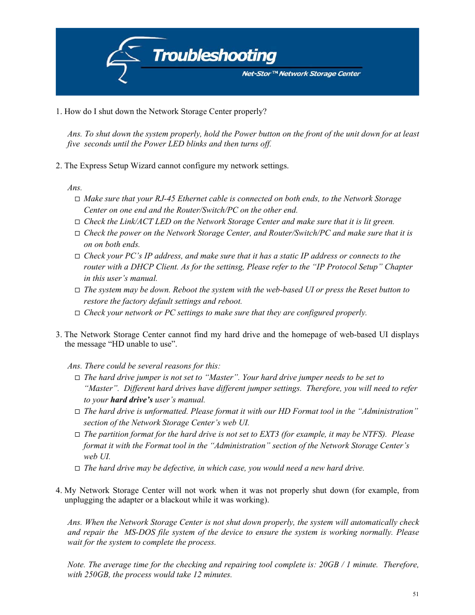 Hawking Technology HNAS1 User Manual | Page 51 / 53