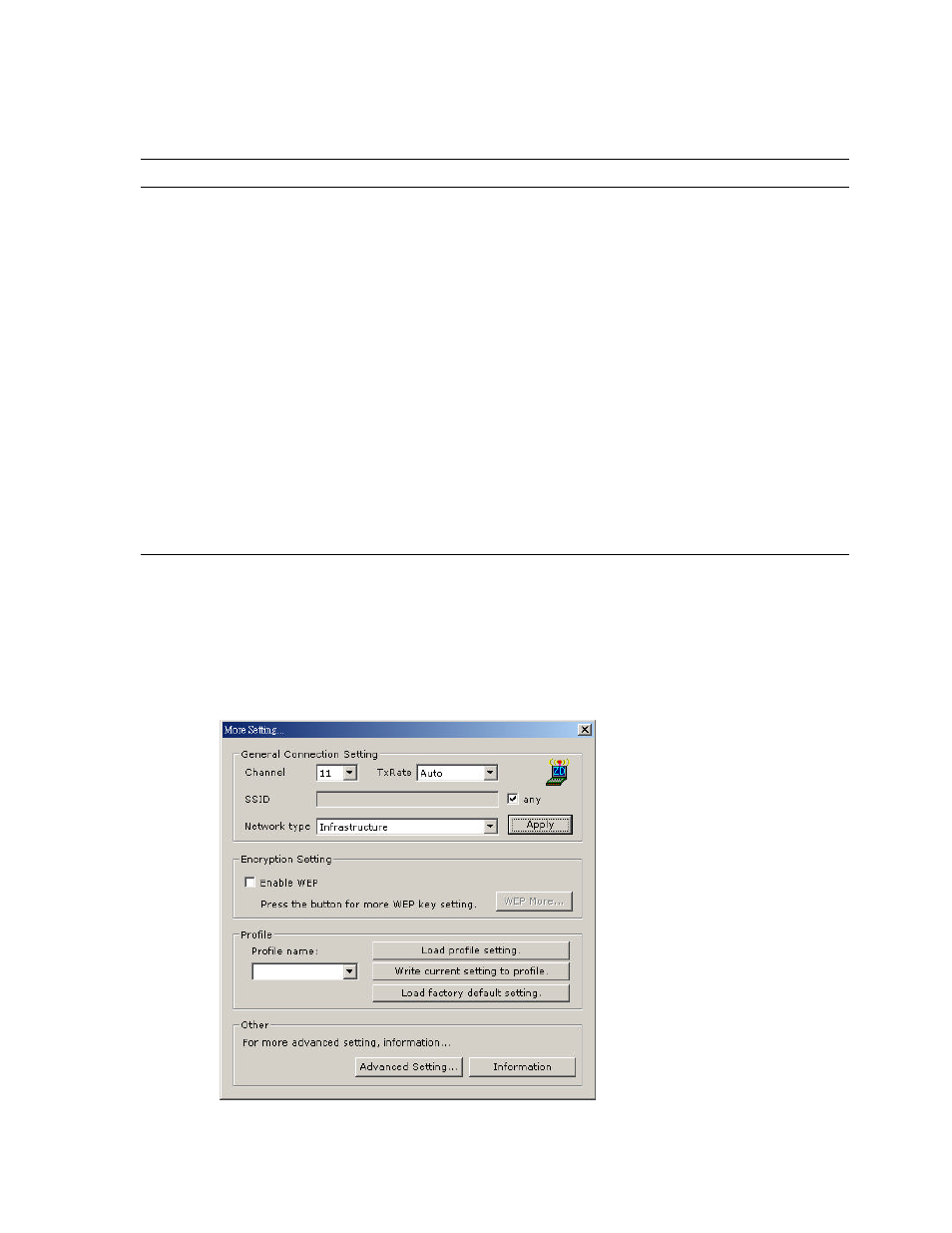 2 general connection setting | Hawking Technology H-WU300 User Manual | Page 12 / 18