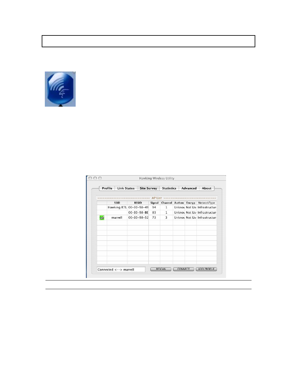 3 configuration utility | Hawking Technology Hawking Wireless-G HWUG1A User Manual | Page 11 / 24