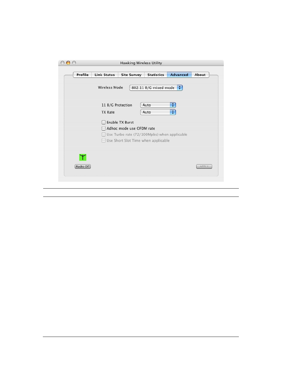 Hawking Technology Hawking Wireless-G HWUG1A User Manual | Page 20 / 24