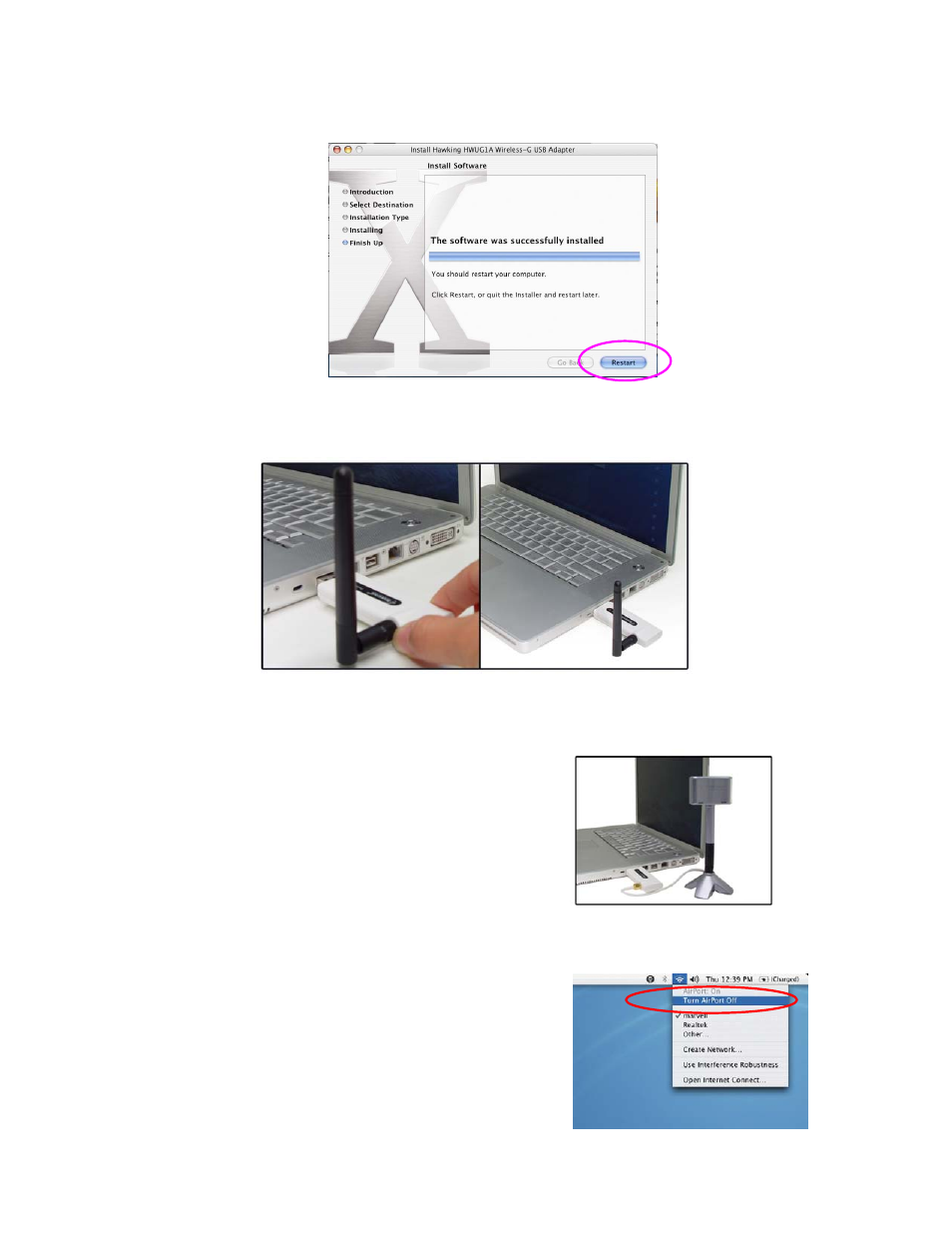 Hawking Technology Hawking Wireless-G HWUG1A User Manual | Page 8 / 24