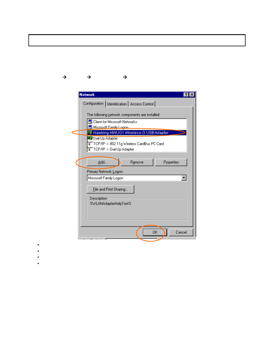 3 network connection | Hawking Technology HWUG1 User Manual | Page 11 / 38