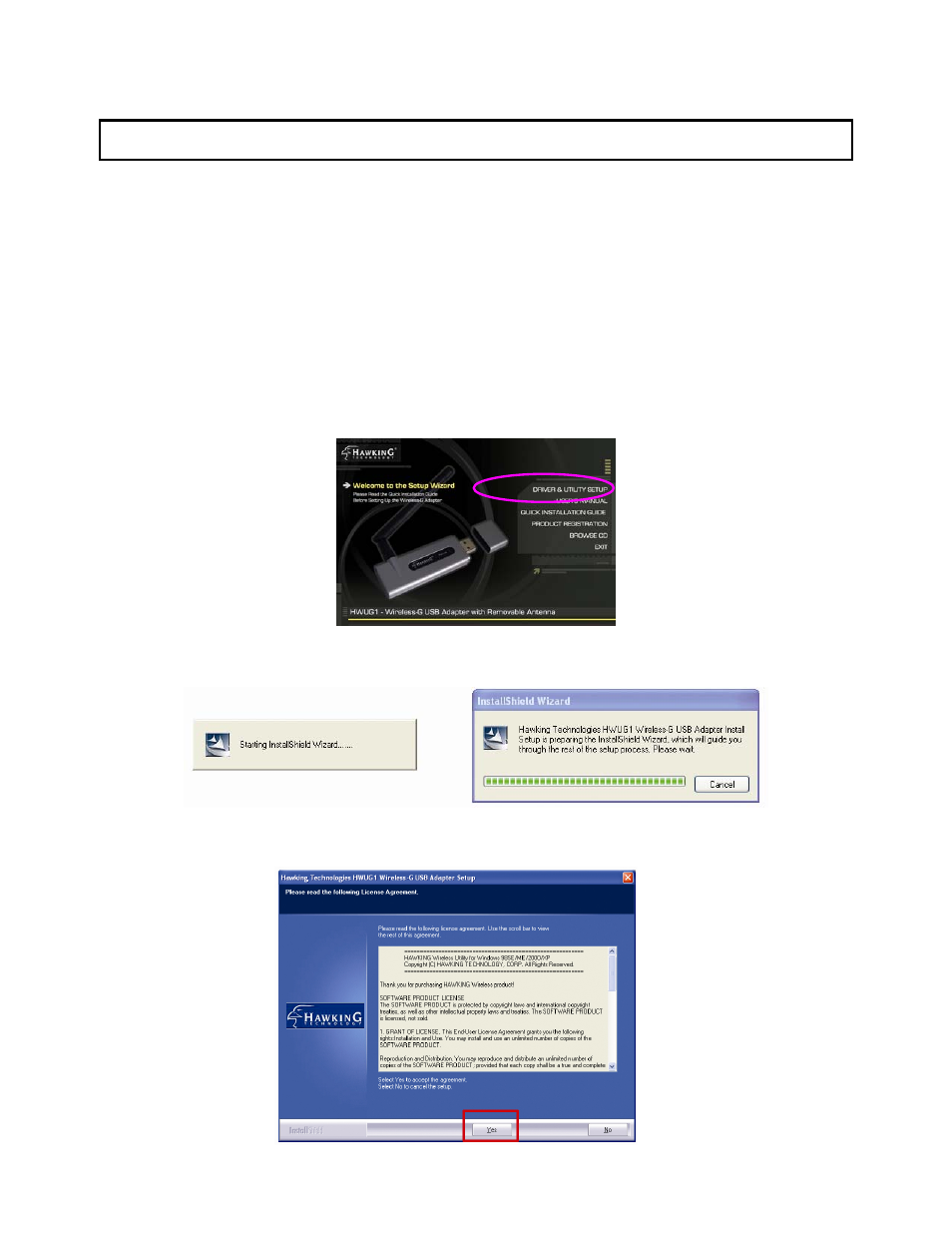 2 installation procedure | Hawking Technology HWUG1 User Manual | Page 7 / 38