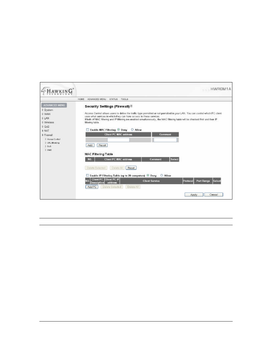 Hawking Technology 108G User Manual | Page 74 / 99