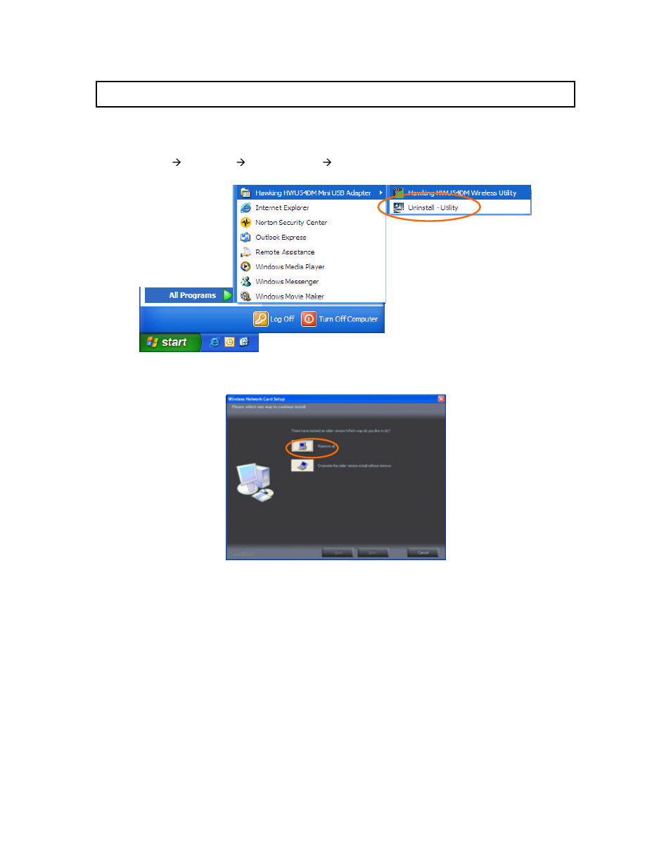 5 uninstallation | Hawking Technology HWU54DM User Manual | Page 32 / 35