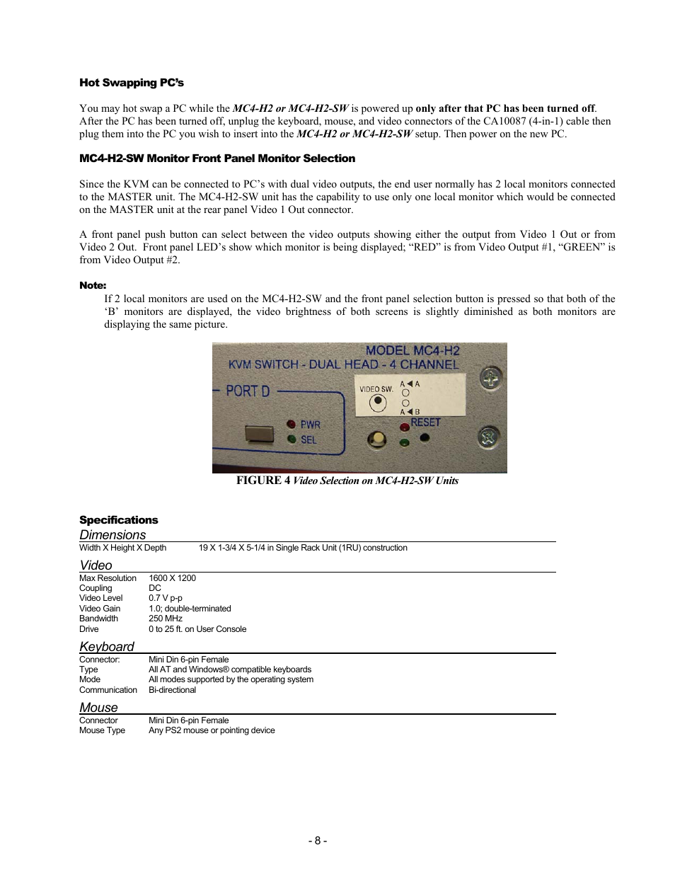 Hawking Technology MC4-H2 User Manual | Page 10 / 12