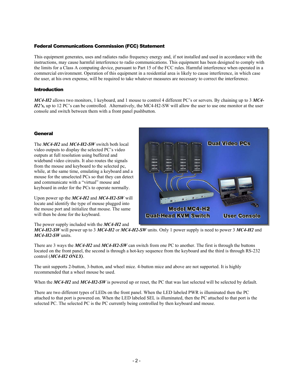 Hawking Technology MC4-H2 User Manual | Page 4 / 12