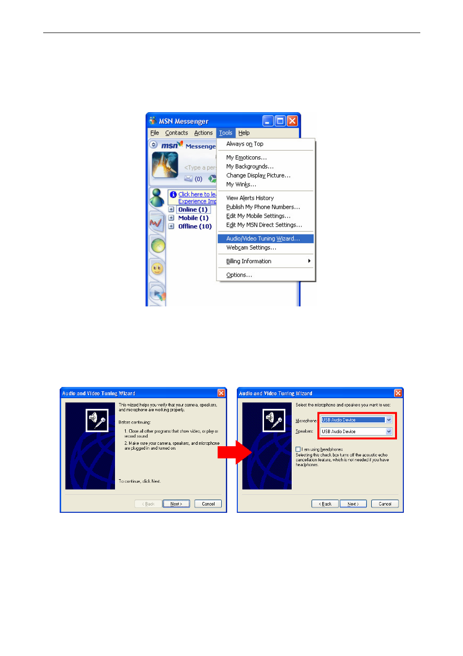 Msn messenger | Hawking Technology HNT1 User Manual | Page 24 / 34