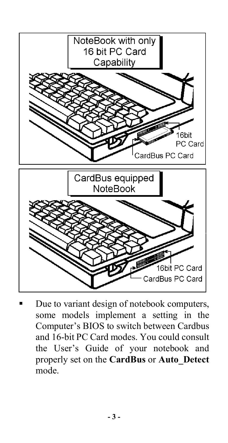 Hawking Technology CardBus 10/100 Fast Ethernet PC Card User Manual | Page 6 / 21